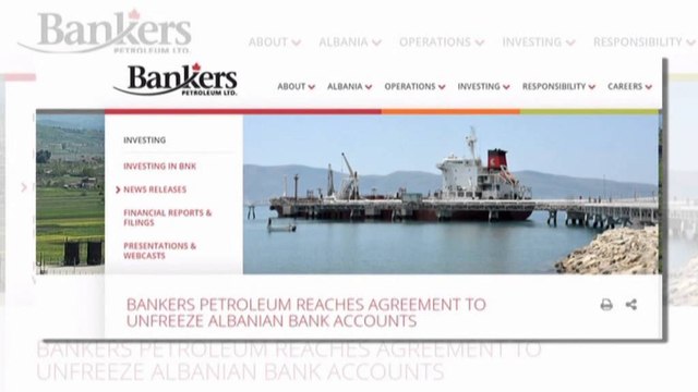 “BANKERS” AKORD ME QEVERINE PER TE PAGUAR 75 MLN DOLLARE TAKSA TE PRAPAMBETURA LAJM mpg