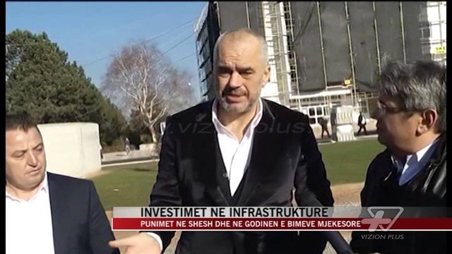 Rama në Kukës: Investime në infrastrukturë - News, Lajme - Vizion Plus