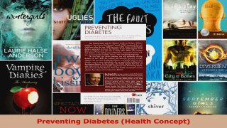 Read  Preventing Diabetes Health Concept Ebook Free