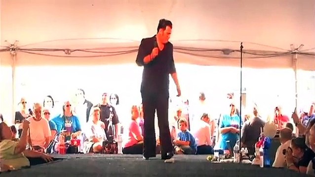 Franz Goovaerts sings My Way at Elvis Week 2012 video
