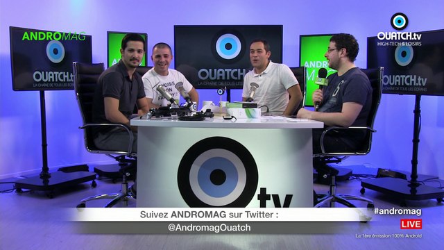 ANDROMAG S03E08 : Moto X Force, Wiko Night Fever, Oppo R7 Plus et Mad Catz