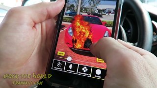 DESTROY CARS WITH YOUR SMART PHONE!! HOW TO PRANK