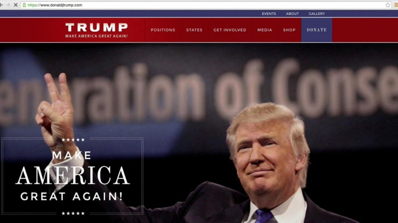 Here's what happens when you type in 'JebBush.com'