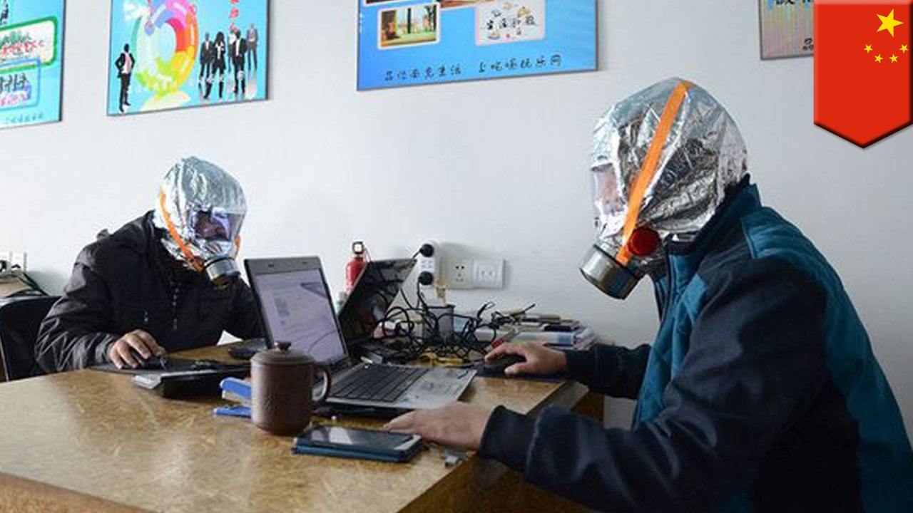 China's craziest air pollution protection masks