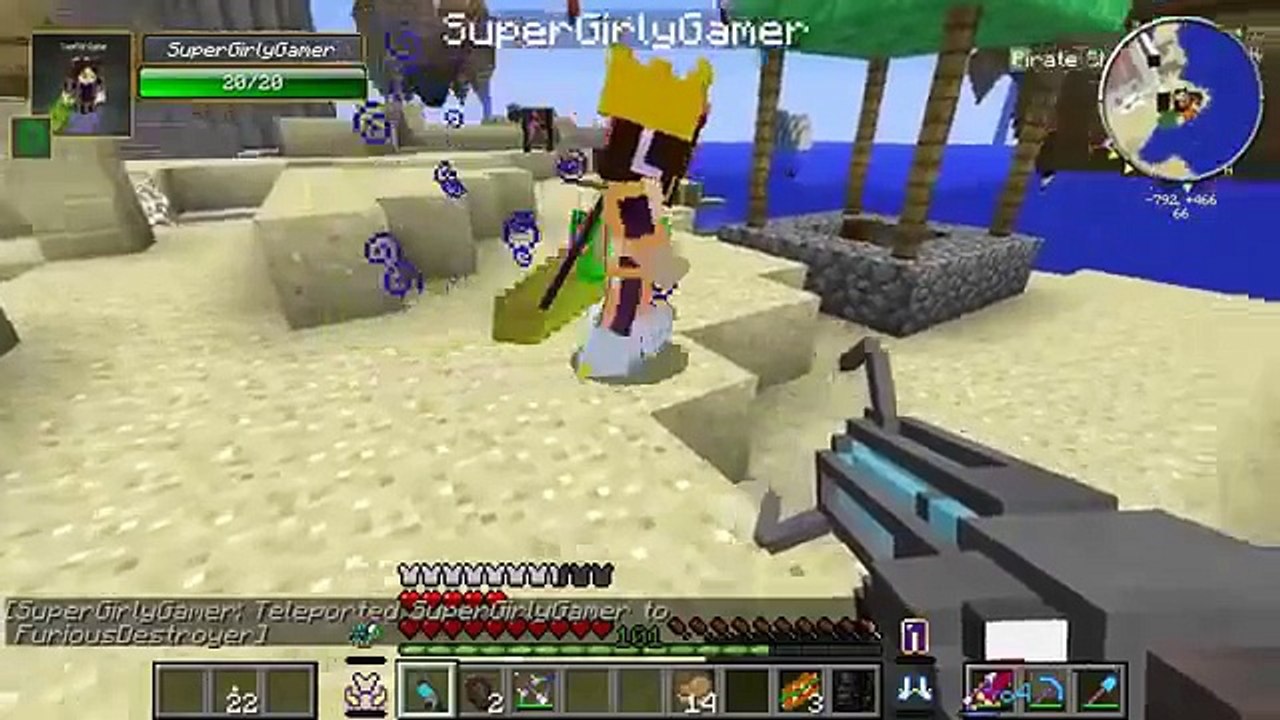 Minecraft THE KING GOLEM MISSION Custom Mod Challenge [S8E81]