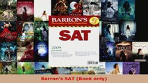 Read  Barrons SAT Book only EBooks Online