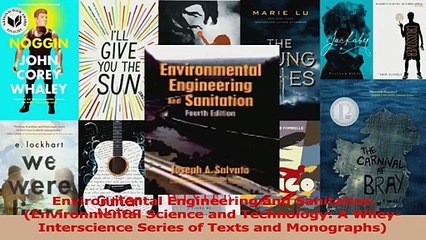 Download  Environmental Engineering and Sanitation Environmental Science and Technology A Ebook Online