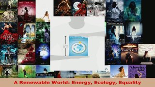 Read  A Renewable World Energy Ecology Equality EBooks Online