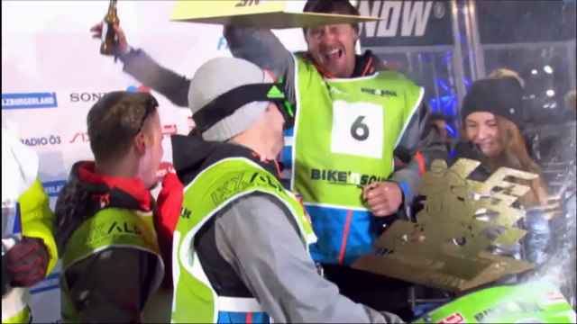 Formula Snow: Celebrities watch on in Austrian Alps