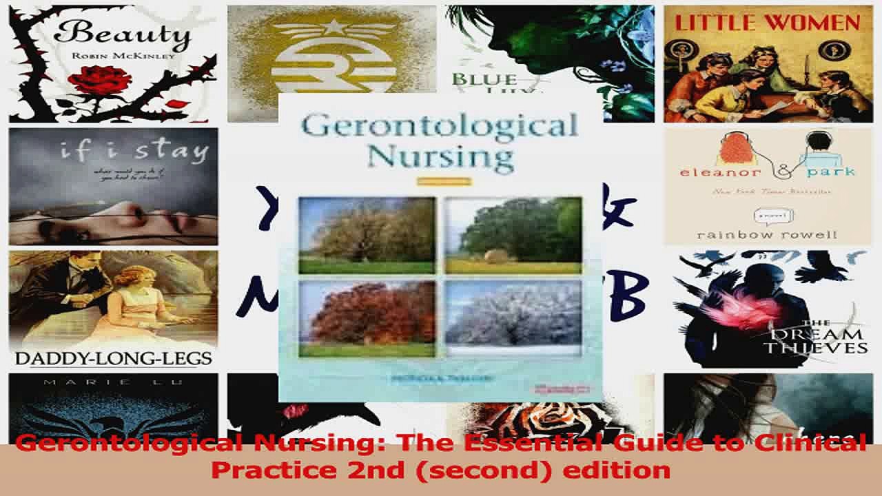 Gerontological Nursing The Essential Guide to Clinical Practice 2nd second edition PDF