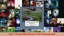 Download  SAT Vocab 800 Book A For Scoring 800 EBooks Online