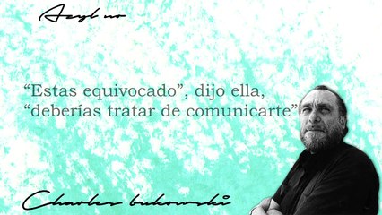 Azul no - Charles Bukowski