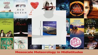 Read  Mesoscale Meteorology in Midlatitudes Ebook Free