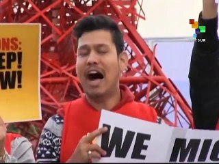 Paris: Protesters Call Official Climate Deal a Death Warrant