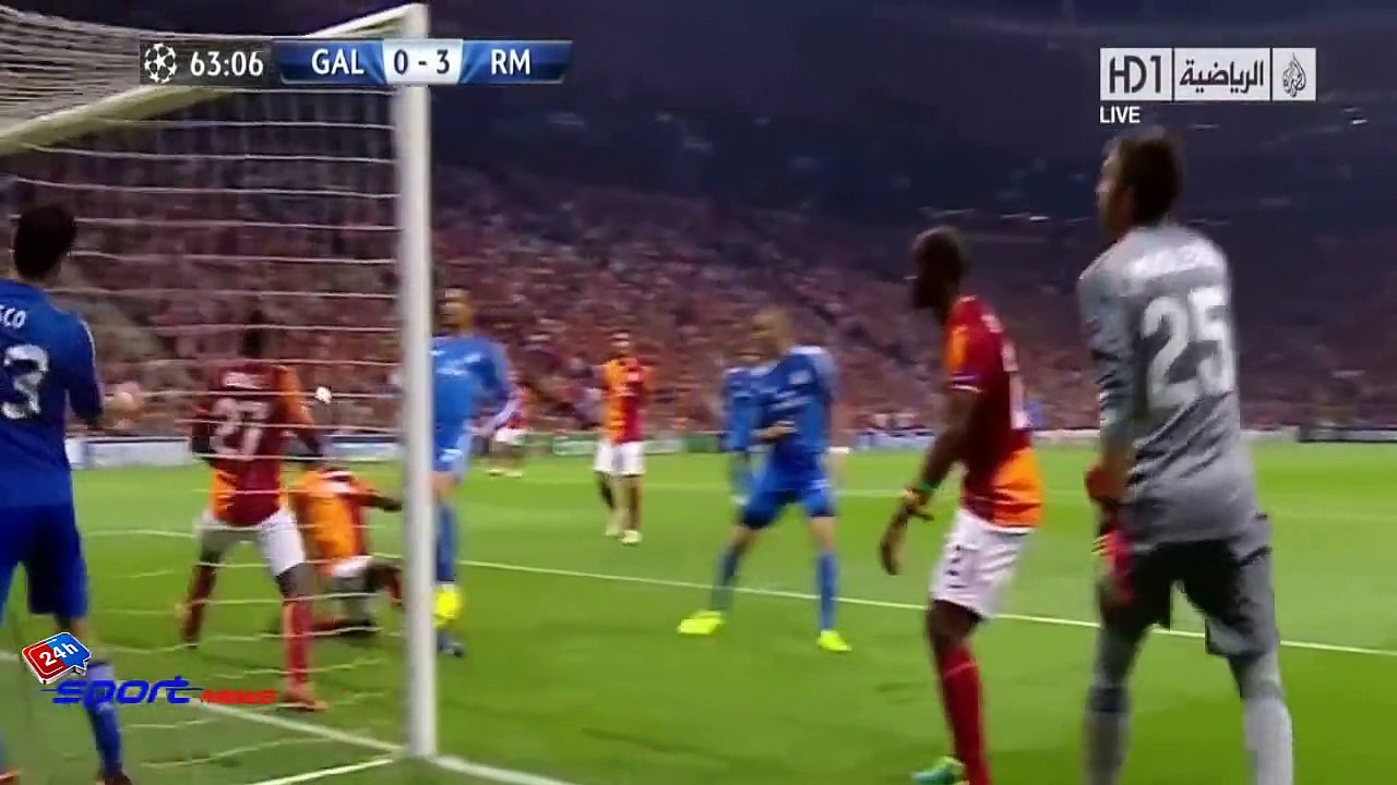 Galatasaray 1-6 Real Madrid Champions League 2013/9/17 [HD