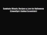 Samhain: Rituals Recipes & Lore for Halloween (Llewellyn's Sabbat Essentials) PDF Download