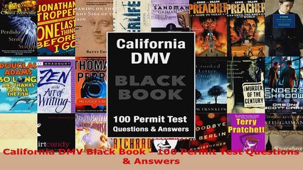 Download  California DMV Black Book  100 Permit Test Questions  Answers EBooks Online