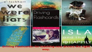 Read  Driving Flashcards for teaching new drivers the right way Ebook Free