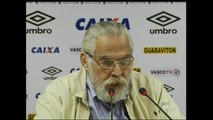 Eurico Miranda assume a responsabilidade pelo rebaixamento do Vasco