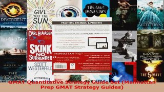 Read  GMAT Quantitative Strategy Guide Set Manhattan Prep GMAT Strategy Guides Ebook Free