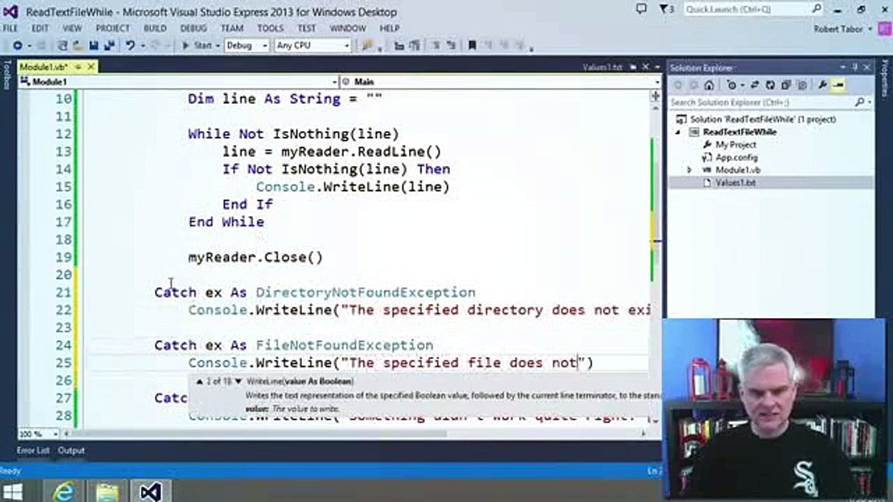 Visual Basic Tutorials For Absolute Beginners Clip35-60