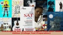 Read  Cracking the SAT Literature Subject Test 20072008 Edition College Test Preparation Ebook Free