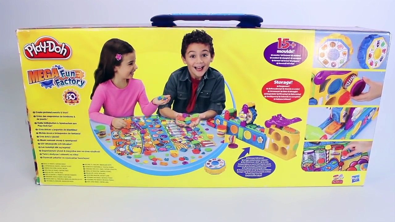 Play Doh Fun Factory Play Doh Mega Fun Factory Play Dough Toy Videos