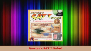 Read  Barrons SAT I Safari EBooks Online