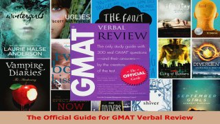 Read  The Official Guide for GMAT Verbal Review Ebook Free