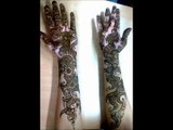 Latest Arabic Mehendi design for beginners - beautiful diwali henna tutorial