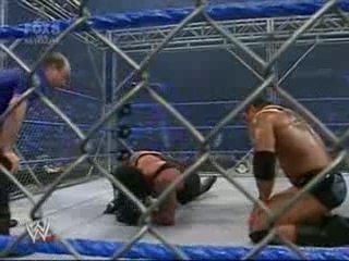 Batista Vs. Undertaker Steel Cage Part 2