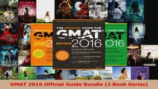Read  GMAT 2016 Official Guide Bundle 3 Book Series Ebook Free
