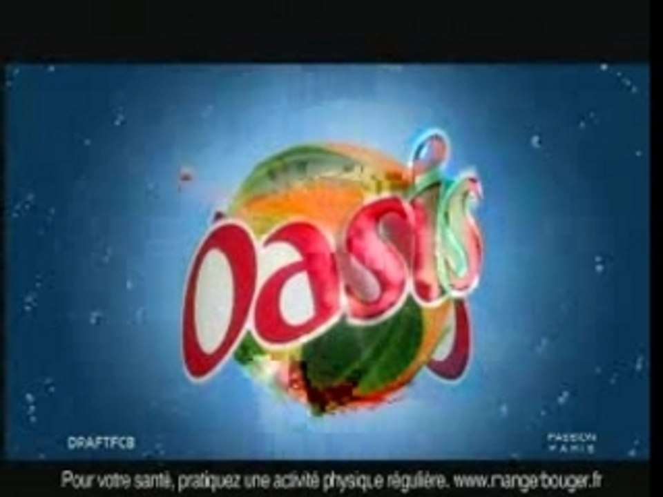 Nouvelle pub Oasis 2007