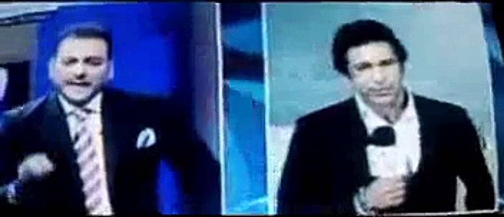 Wasim Akram Making Fun Of Shahid Afridi On Indian Channels