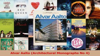 Read  Alvar Aalto Architectural Monographs No 4 PDF online