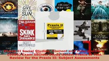 Download  Praxis II Social Studies Content and Interpretation 5086 Exam Secrets Study Guide PDF Free