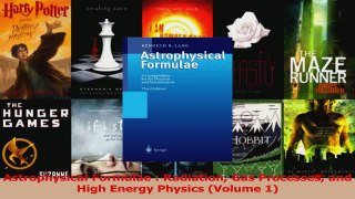 PDF Download  Astrophysical Formulae  Radiation Gas Processes and High Energy Physics Volume 1 PDF Full Ebook