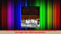 Download  More Than Eyes Can See A nine month journey through the AIDS pandemic PDF Online