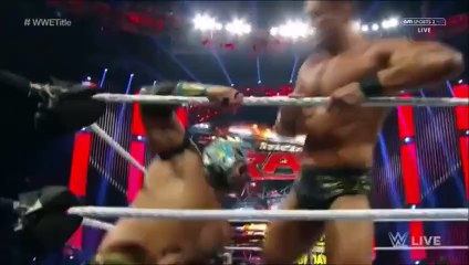 WWE RAW, Alberto Del Rio vs Kalisto, Quarter Finals, Nov16, 2015 (2)