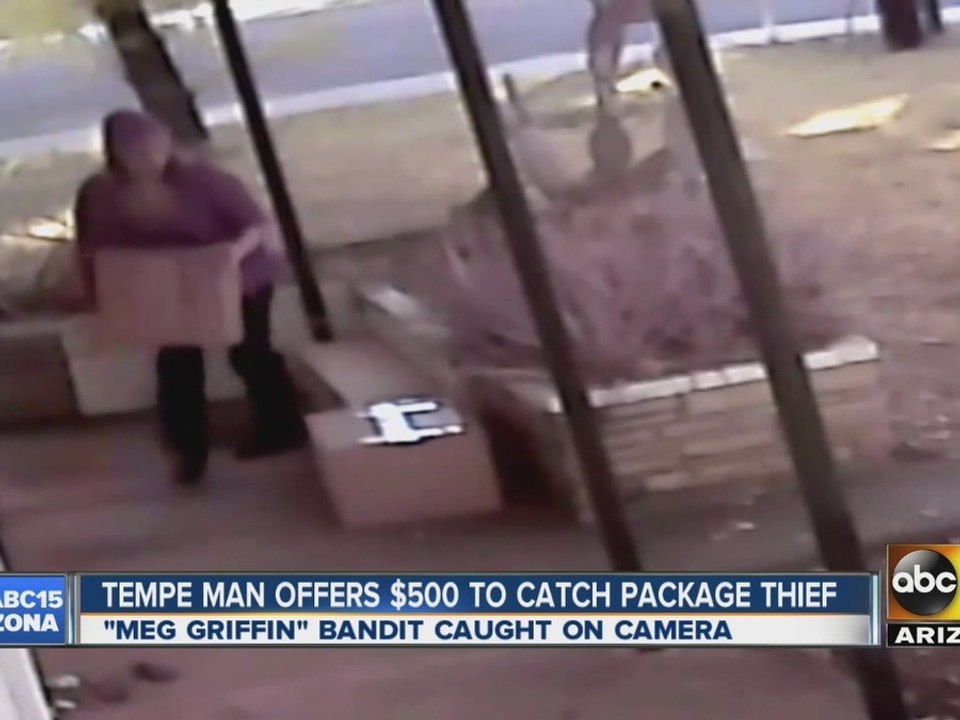 Tempe man offers $500 to catch package thief