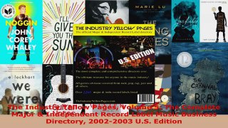 Read  The Industry Yellow Pages Volume 5 The Complete Major  Independent Record Label Music PDF Online