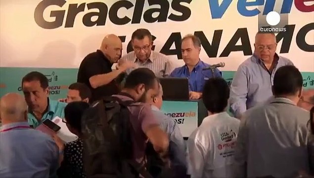 Venezuela’s opposition awaits final count but claims a convincing election win