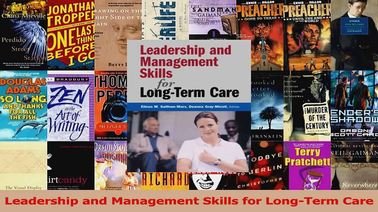 Leadership and Management Skills for LongTerm Care Download