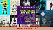 Workbook for Basic Skills for Nursing Assistants in LongTerm Care 1e Download