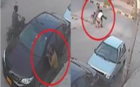 Thief Badly Beaten by Car’s Owner for Stealing Car’s Mirror