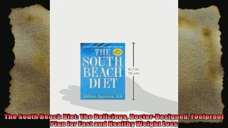 The South Beach Diet The Delicious DoctorDesigned Foolproof Plan for Fast and Healthy