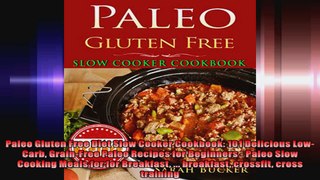 Paleo Gluten Free Diet Slow Cooker Cookbook 101 Delicious LowCarb GrainFree Paleo