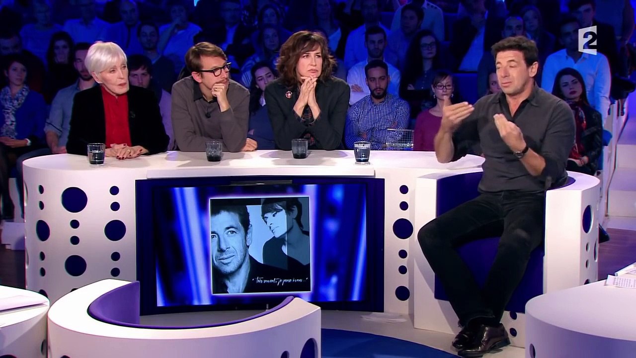 Patrick Bruel - On nest pas couché 28 novembre 2015 #ONPC