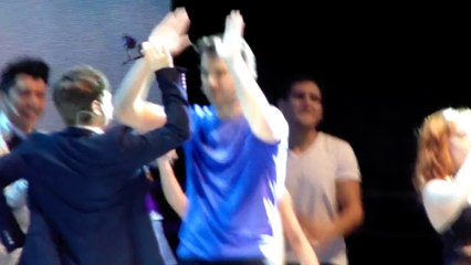 Pedro en Esperanza Mía 10 (saludo final) - 07 de Diciembre