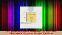 Read  First Lessons in Bach Complete For the Piano Schirmers Library of Musical Classics EBooks Online